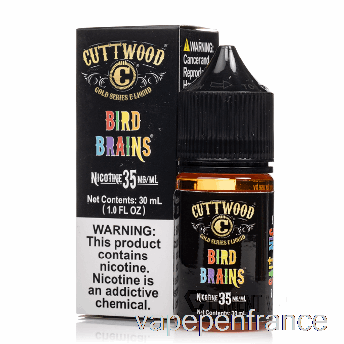 Cervelle D'oiseau - Sels De Bois Coupé - Stylo Vape 30 Ml 35 Mg